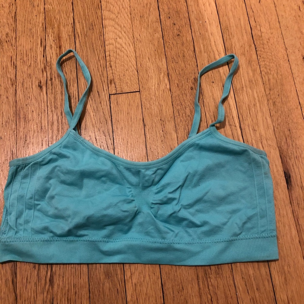 Turquoise Adjustable Cami Bra